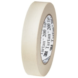 3M 200 Masking Tape, 1 1/2in x 60 Yd., Natural, Case Of 24