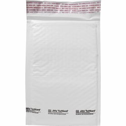 Sealed Air Tuffgard Premium Cushioned Mailers - Bubble - #0 - 6in Width x 10in Length - Peel & Seal - Poly - 25 / Carton - White