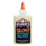 Elmers Glow-In-The-Dark Liquid Glue, Natural, 5 Oz