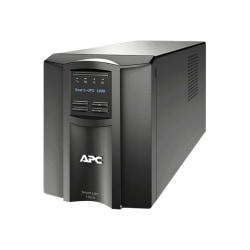 APC by Schneider Electric Smart-UPS SMT1000I 1000 VA Tower UPS - Tower - 6 Minute Stand-by - 230 V AC Output - Sine Wave - USB - 10 x Battery/Surge Outlet