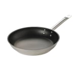 Hoffman Browne Steel Non-Stick Frying Pans, 8in, Silver/Black, Pack Of 12 Pans