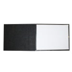 M+A Matting Clean Stride Mat, 92-1/2in x 36-1/2in, Charcoal, Universal Backing