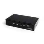 StarTech.com 4-Port HDMI Video Splitter with Audio, 1.7in x 8.7in x 5.3in