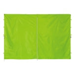 Ergodyne SHAX 6096 Pop-Up Tent Sidewall, 10ft x 10ft, Lime