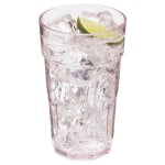 Cambro Lido Styrene Tumblers, 16 Oz, Clear, Pack Of 36 Tumblers