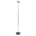 Koncept Royyo LED Floor Lamp, 45-1/2inH, Chrome Body/Oxford Felt Base