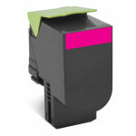 Lexmark 80C1HM0 Magenta High Yield Return Program Toner Cartridge