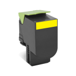 Lexmark 80C1SY0 Yellow Return Program Toner Cartridge