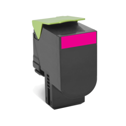 Lexmark 80C1SM0 Return Program Magenta Toner Cartridge