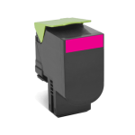 Lexmark 80C1SM0 Magenta Return Program Toner Cartridge