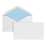 Office Depot Brand #6 3/4 Security Envelopes, 3-5/8in x 6-1/2in, Gummed Seal, White, Box Of 500