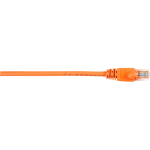 Black Box Connect Cat.5e UTP Patch Network Cable - 5 ft Category 5e Network Cable for Network Device - First End: 1 x RJ-45 Network - Male - Second End: 1 x RJ-45 Network - Male - 1 Gbit/s - Patch Cable - Gold Plated Contact - CM - 26 AWG - Orange