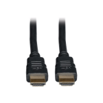 Eaton Tripp Lite Series High Speed HDMI Cable with Ethernet, UHD 4K, Digital Video with Audio (M/M), 25 ft. (7.62 m) - HDMI cable with Ethernet - HDMI male to HDMI male - 25 ft - black