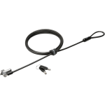 Kensington Cable Lock - Keyed Lock - Carbon Steel, Plastic - 6 ft - For Notebook, Tablet