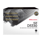 Office Depot Remanufactured Black High Yield Toner Cartridge Replacement For Dell D5330, ODD5530