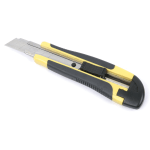 Office Depot Brand Snap-Off Knife, 18mm, Yellow/Black