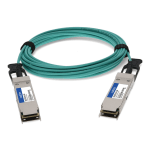 AddOn 15m Mellanox Compatible QSFP+ AOC - Network cable - QSFP+ to QSFP+ - 15 m - fiber optic - active