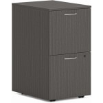 HON Mod HLPLPMFF Pedestal - 15in x 20in28in - 2 x File Drawer(s) - Finish: Slate Teak