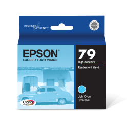 Epson 79 Claria High-Yield Light Cyan Ink Cartridge, T079520