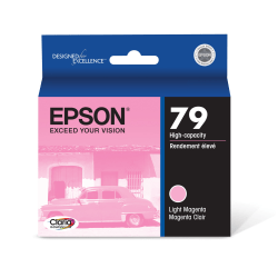 Epson 79 Claria High-Yield Light Magenta Ink Cartridge, T079620