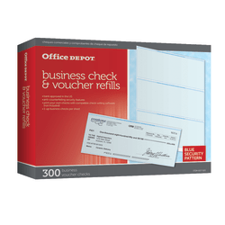 Office Depot Brand Personal Check Refill Pack, 3-Part, Pack Of 300