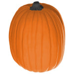 Amscan Large Foam Pumpkin, 11in x 9in x 9in, Orange