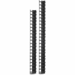 APC by Schneider Electric Vertical Cable Manager for NetShelter SX 600mm Wide 45U (Qty 2) - Cable Manager - Black - 2 - 45U Rack Height - TAA Compliant