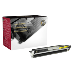 Office Depot Brand Remanufactured Yellow Toner Cartridge Replacement for HP 126A, OD126AY