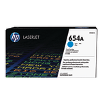 HP 654A Cyan Toner Cartridge, CF331A