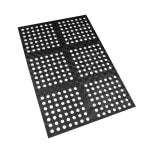 ES Robbins Pro Lite Drain Mat, 36inW x 24inD, Black