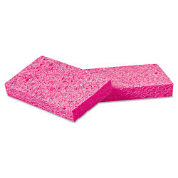 Boardwalk Small Cellulose Sponges, 6 1/2in x 3 5/8in, Pink, Pack Of 48