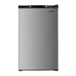 Magic Chef 4.4 Cu. Ft. Compact Refrigerator, Silver