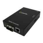 Perle S-100-S2SC20 - Fiber media converter - 100Mb LAN - 100Base-TX, 100Base-LX - RJ-45 / SC single-mode - up to 12.4 miles - 1310 nm