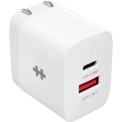 Targus Sanho HyperJuice 20W USB-C Charger, White, HJ205US