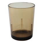 Cambro Del Mar Styrene Tumblers, 14 Oz, Light Amber, Pack Of 36 Tumblers