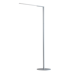 Koncept Lady7 LED Floor Lamp, 52-1/16inH, Silver