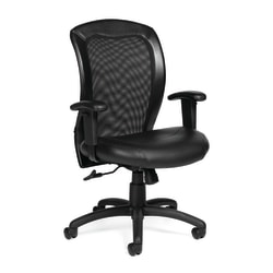 Offices To Go Tilter Chair With Arms, 42 1/2inH x 25 1/2inW x 26 1/2inD, Black