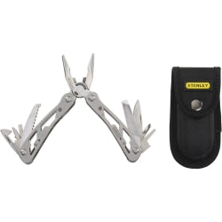 Stanley 84-519K 12-in1 Multi-Tool - 1.9in Length - Stainless Steel - 0.68 lb - 12