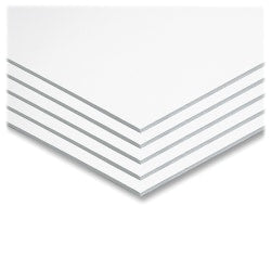 Office Depot Brand Self-Adhesive Foam Boards, 20in x 30in, White, Pack Of 2