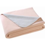 Sedona House Micro-Polar Fleece Throw, 50in x 60in, Pink