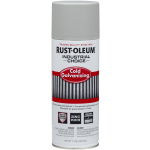 Rust-Oleum Industrial Choice 1600 System Cold Galvanizing Compound, 14 Oz, Flat Zinc, Pack Of 6 Cans