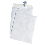 Quality Park Tyvek Envelopes, 10in x 13in, Self-Adhesive, White, Box Of 100