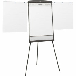 Quartet Contemporary Tripod StyleDry-Erase Whiteboard Easel, 27in x 35in, Metal Frame With Black Finish