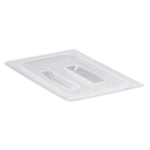 Cambro Translucent 1/4 Food Pan Lids With Handles, Pack Of 6 Lids