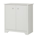 South Shore Vito Small 2-Door Storage Cabinet, Pure White