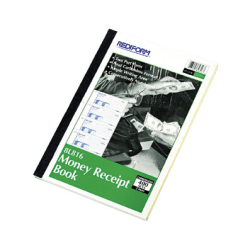 Rediform Monthly Carbonless Receipt Manifold Book - 150 Sheet(s) - 3 PartCarbonless Copy - 7in x 2 3/4in Sheet Size - Assorted Sheet(s) - Blue Print Color - 1 Each