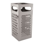 Winco 4-Sided Cheese Grater, 9in, Silver