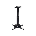 Chief Universal Ceiling Projector Mount Kit KITPF018024 - Mounting kit (extension column, ceiling mount, ceiling plate) - for projector - black - ceiling mountable