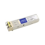 AddOn - SFP (mini-GBIC) transceiver module (equivalent to: Ciena B-700-1006-005) - GigE - 1000Base-CWDM - LC single-mode - up to 43.5 miles - 1550 nm - TAA Compliant