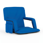 Flash Furniture Reclining Stadium Chair, Blue